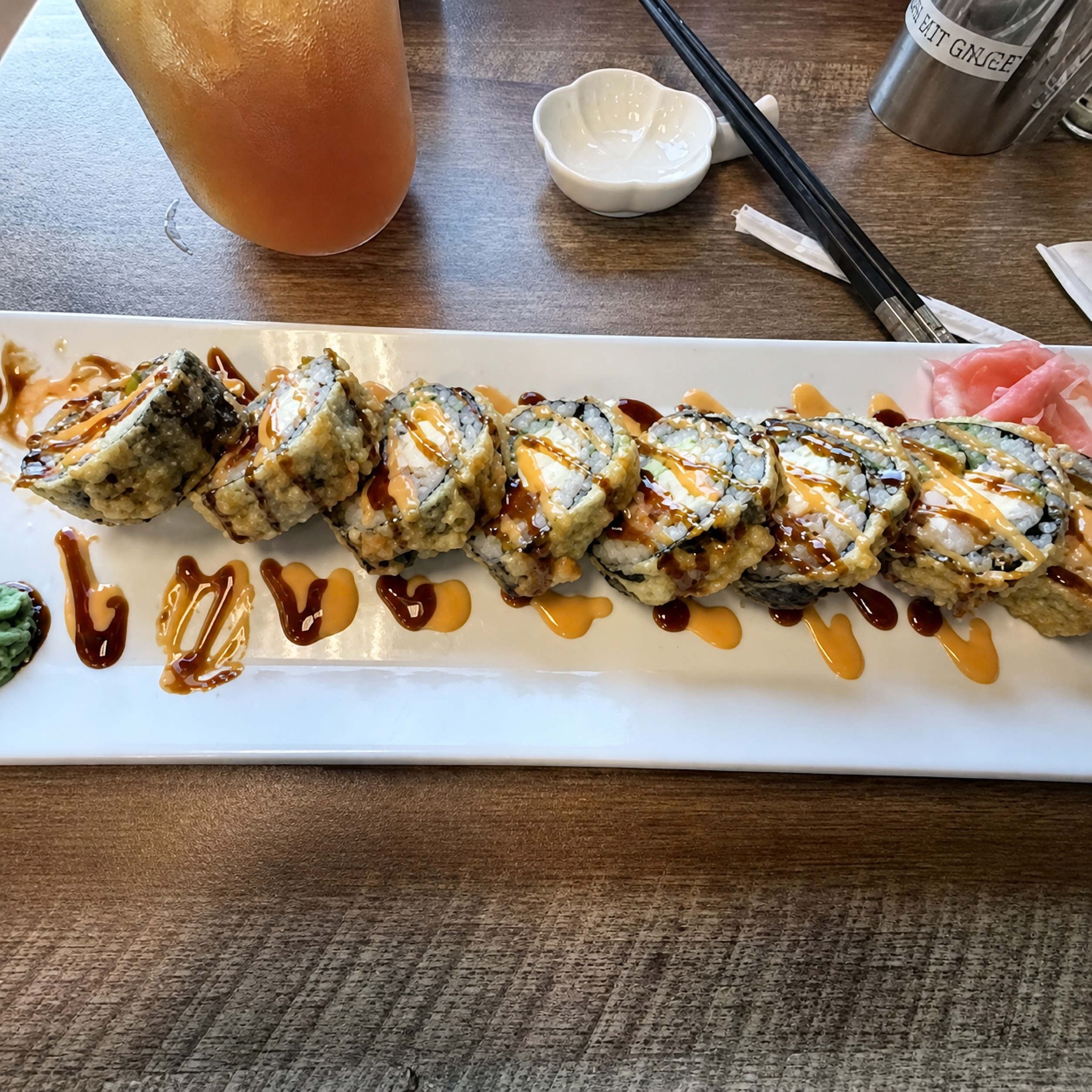 Sunday Morning sushi roll at CHIN Fusion